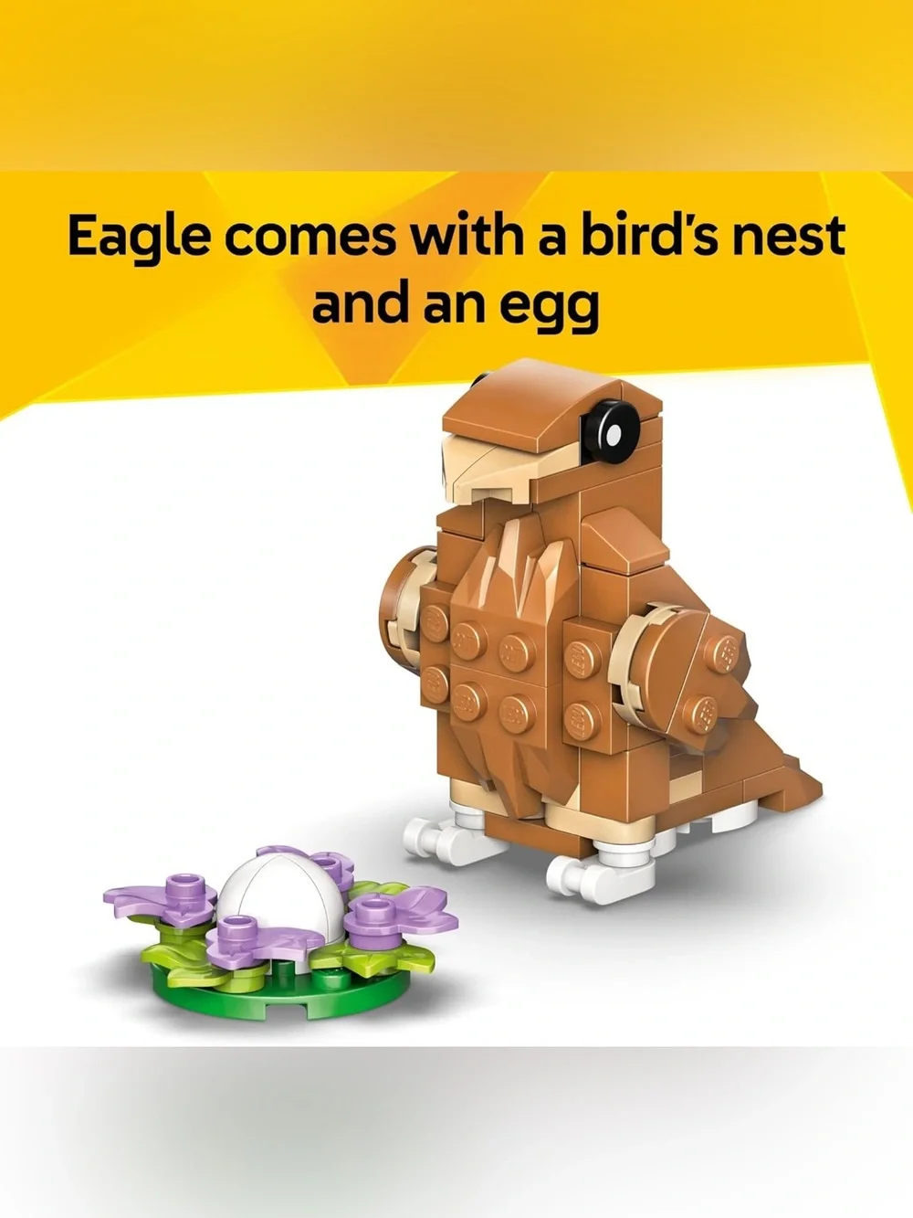 💛LEGO Creator 3 in 1 Cute Hamster with a Flower Building Toy for Girls & Boys